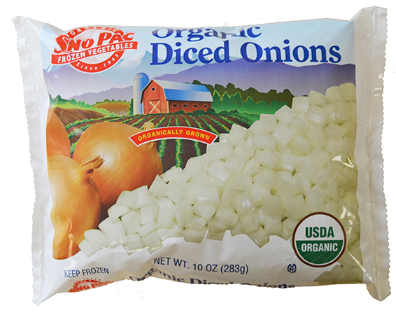 Organic Diced Onions 10 oz